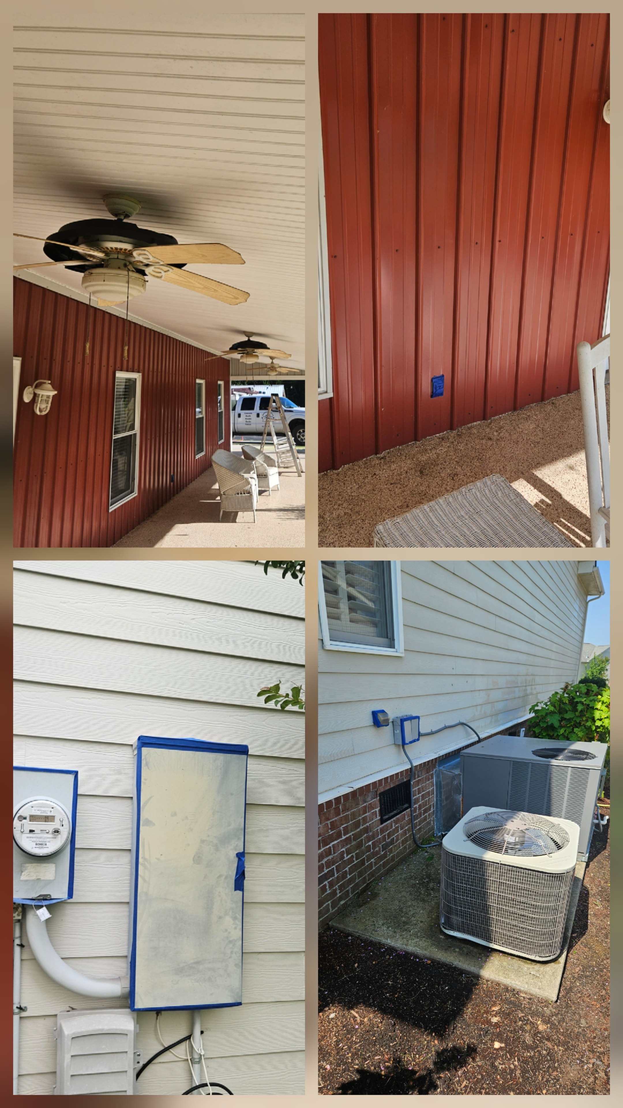 Before and after: Exterior Cleaning