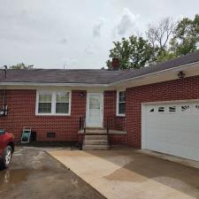 Vinyl, Soffit, Gutter, Concrete, and Fence cleaning in Chapel Hill, TN 2